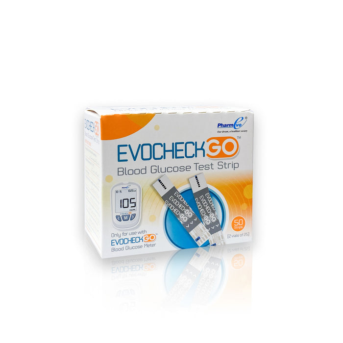 EvoCheck Go BGM Test Strip 50's